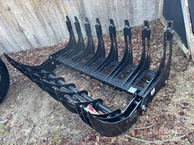 2026 GIYI GY-CLG72 72 in スキッドステア用グラップル (Unused)