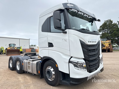 2023 Iveco S-Way 550 6x4 T/A Sleeper Truck Tractor (Unused)