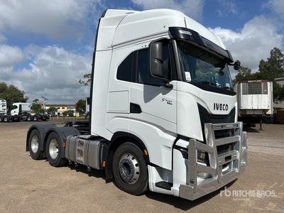 2023 Iveco S-Way AS700 6x4 T/A Sleeper Truck Tractor (Unused)