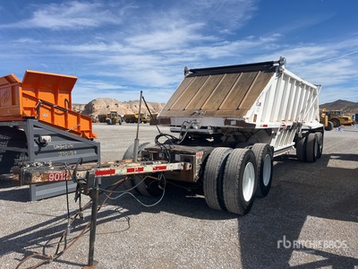 1972 Pierce 16 ft T/A Belly Dump Trailer