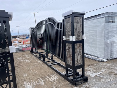 2026 Suihe NFG-20FGP-E 19 ft x 6 ft 3 in Steel Bi-Parting Portail d'entrée (Unused)