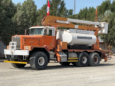 1995 Kenworth C500B 6x6 w/ Water Tank Bucket Truck