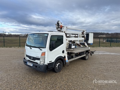 2009 Sequani Z19-VTR 16 m on 2010 Nissan Cabstar 35.11 4x2 Camion Nacelle Bucket Truck