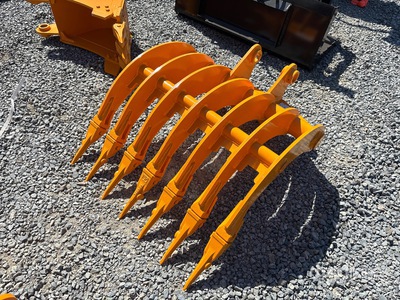 2026 GIYI 32 in Rastrello per escavatore - Fits Cat 305 (Unused)