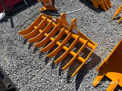 2026 GIYI 44 in Rastrello per escavatore - Fits Cat 305 (Unused)