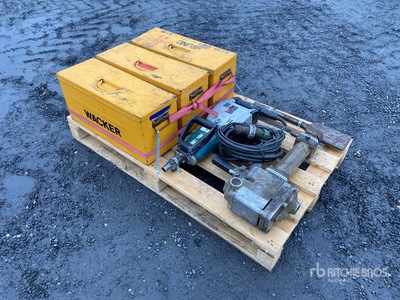 Quantity of (5) Wacker Martello da demolizione
