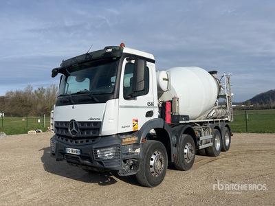 2019 Mercedes-Benz Arocs 3243 8x4 Camion Malaxeur Mixer Truck