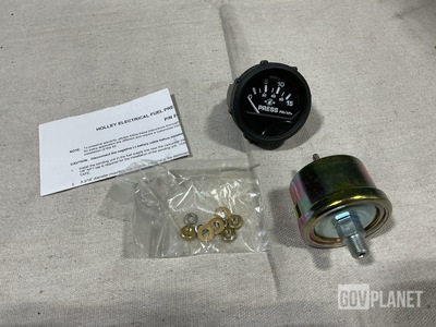 (10) Holley 1422160-40 Dial Pressure Gauges