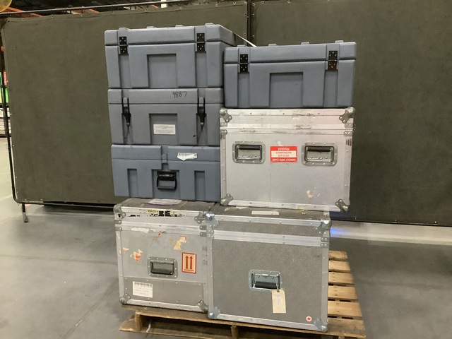 (7) Assorted Storage Cases (7) Assorted Storage Cases