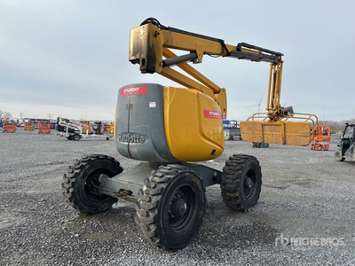 2014 Haulotte HA18PX 4WD Diesel Articulating Boom Lift
