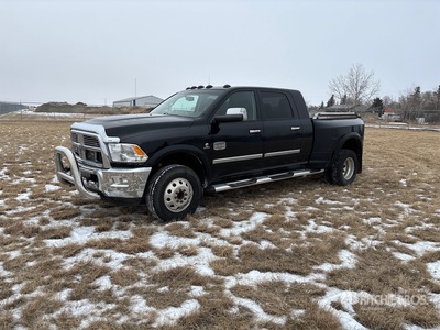 2012 Ram 3500 Laramie Longhorn 4x4 Mega Cab Pickup