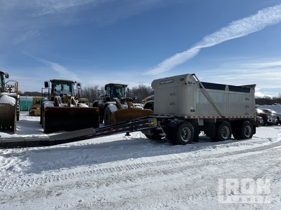 2018 Stargate 17 ft Tri/A Pup End Dump Trailer