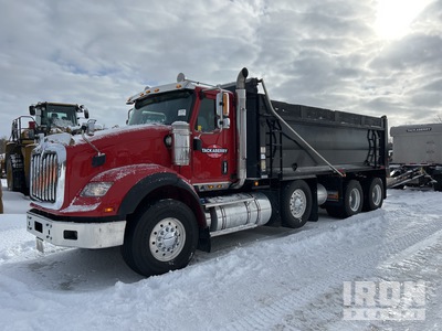 2017 International HX620 8x4 Tri/A Dump Truck