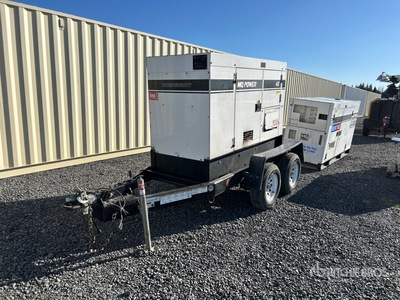 2017 Multiquip DCA45SSIU4F 45 kVA Mobile Generator Set