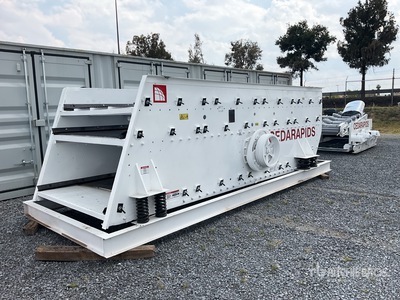 2013 Cedarapids Lote de Cribas y Banda Transportadora / Conveyor and を見 Aggregate Screen