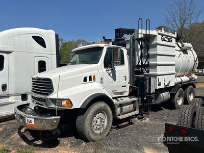 Guzzler on 2006 Sterling L9500 6x4 Hi-Rail Vacuum Excavator Truck