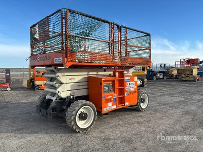 2022 Snorkel S9043RT 4x4 Dual Fuel Scissor Lift