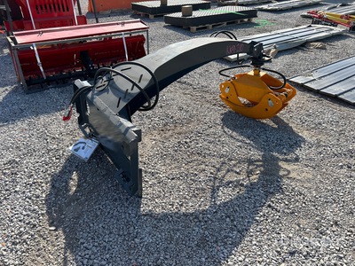 2026 GIYI GY-RG63 2200 lb Rotating Skid Steer Grapple (Unused)