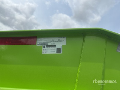 2024 Texas Pride T/A Gooseneck 8 ft x 20 ft Dump Utility Trailer