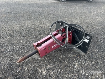 B & D Fabricators 18 in Kompaktladerbrecher - Fits John Deere 333G