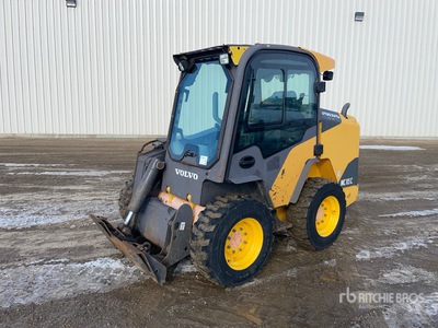 2014 Volvo MTC135C Two-Speed Chargeuse à direction à glissement