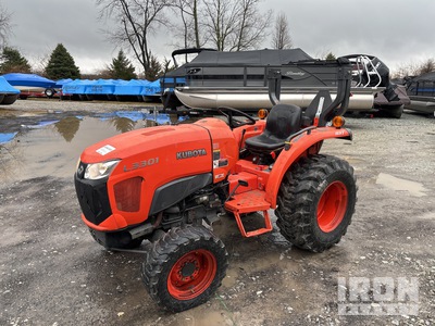 2018 Kubota L3301F 4WD Utility Tractor
