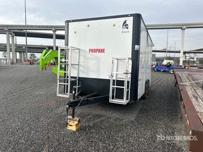 2021 Spartan 16 ft T/A Remolque Cerrado