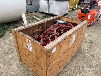 Crate of PVC Fittings