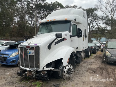 2023 Peterbilt 579 T/A Sleeper Truck Tractor (Inoperable)
