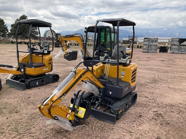 2025 CFG MX20R Mini Excavator - Unused