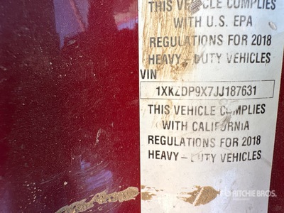 2018 Kenworth T880 6x4 T/A Day Cab Truck Tractor