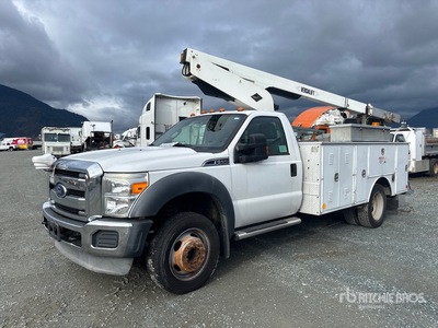 Versalift 29 ft on 2011 Ford F-550 XLT 4x2 Bucket Truck (Inoperable)