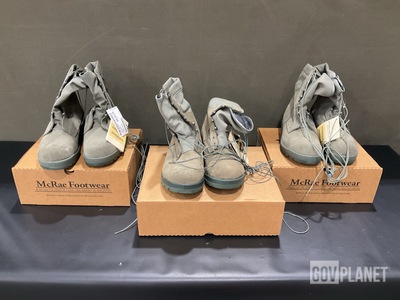 (18) Pairs of Combat Boots