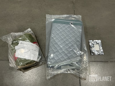 (3) Ground Covers, (1) Sound Absorbing Blanket & Assorted Items