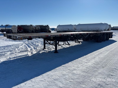 2001 Manac 53 ft Quad/A مقطورة مسطحة