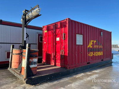 8 ft x 20 ft Skid Mounted Camp Support Unit