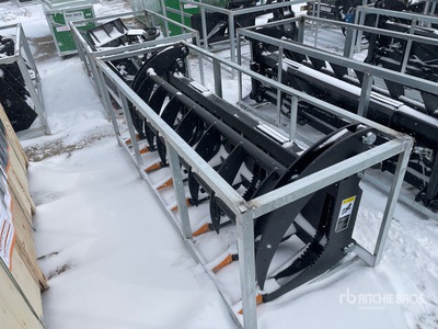 2026 Suihe SSR-78 76 in Log Skid Steer Grapple (Unused)