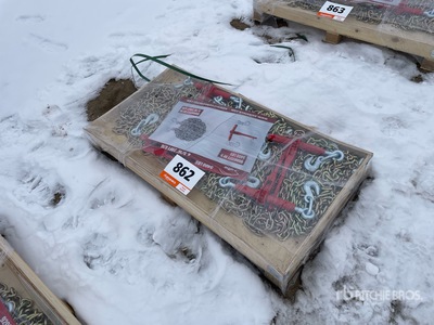 Quantity of (5) 2026 Suihe BC-5400 5400 lb Ratchet Binders & (10) 20 ft Chains (Unused)