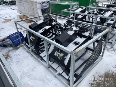 2026 Suihe SSRGB-72 72 in Skeleton Skid Steer Grapple Bucket (Unused)