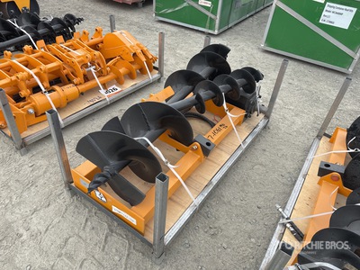Quantity of GIYI C-SMLXZ-104 Skid Steer Auger (Unused)