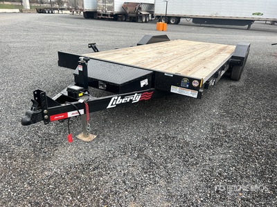 2026 Liberty 20 ft T/A Remolque Portamaquinaria