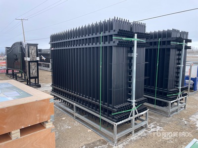 2026 Suihe F-X-30-4 9 ft 9 in x 6 ft 7 in Powder Coated Fencing (Unused)