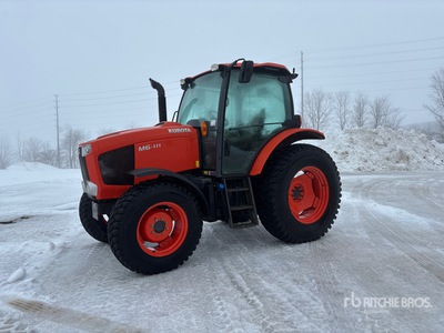 2015 Kubota M6-111 4WD Tractor
