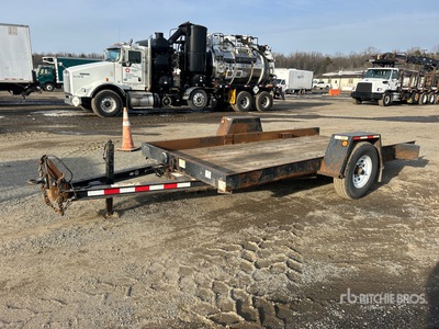 2017 Towmaster T-5DT 14 ft S/A Rimorchio con piano basculante