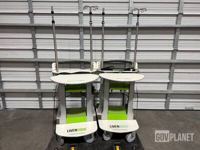 (2) LivenGood ICU Mobility Carts