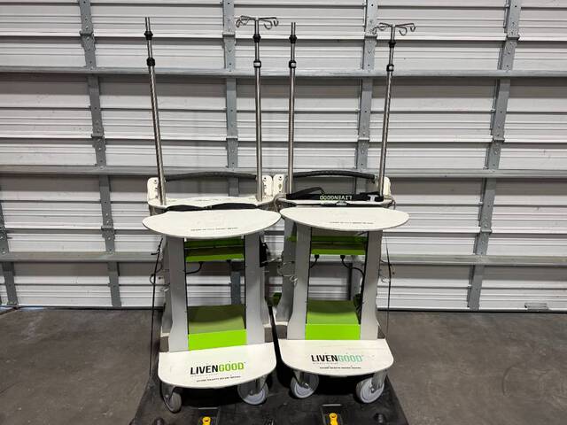 (2) LivenGood ICU Mobility Carts