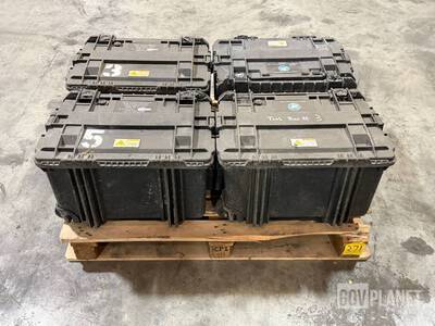 (4) General Mechanics Tool Boxes