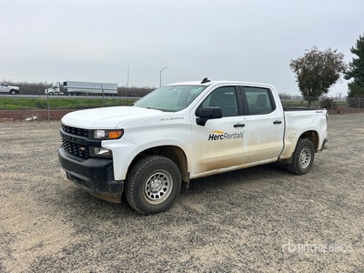 2020 Chevrolet Silverado 1500 4x4 Crew Cab Ophalen