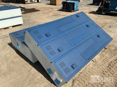 (2) Tufftec Storage Lockers