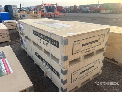 2026 SUNTOP SC3131 Double Garage Metal Storage Building (Unused)